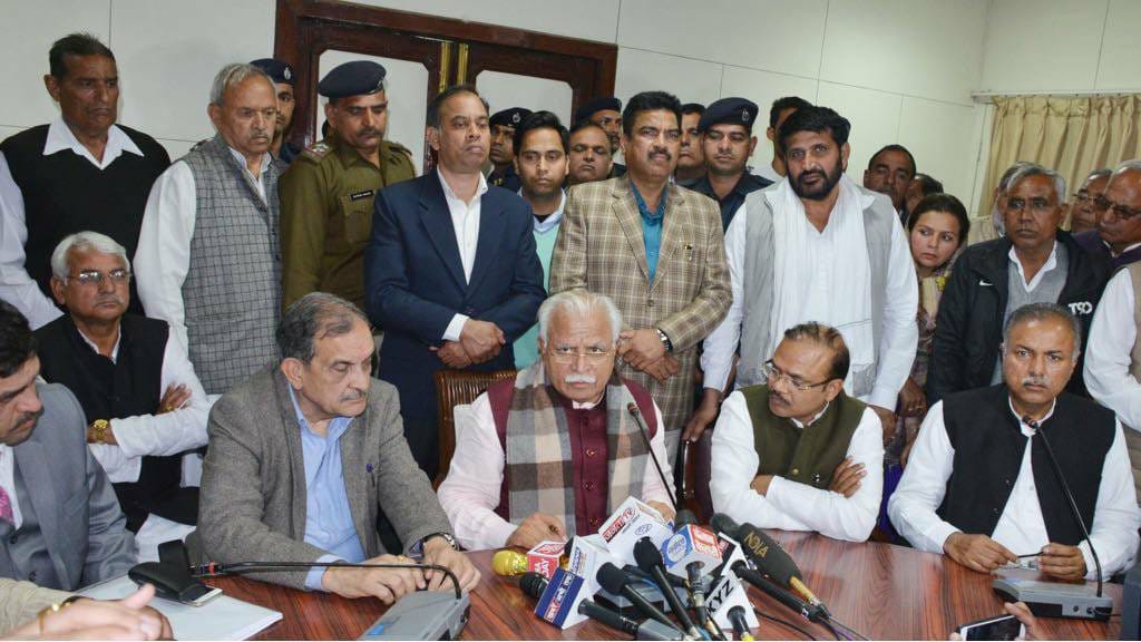 meeting in haryana government and jat people, yashpal malik agreed to withdraw jind rally