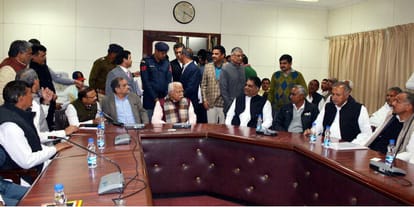 meeting in haryana government and jat people, yashpal malik agreed to withdraw jind rally