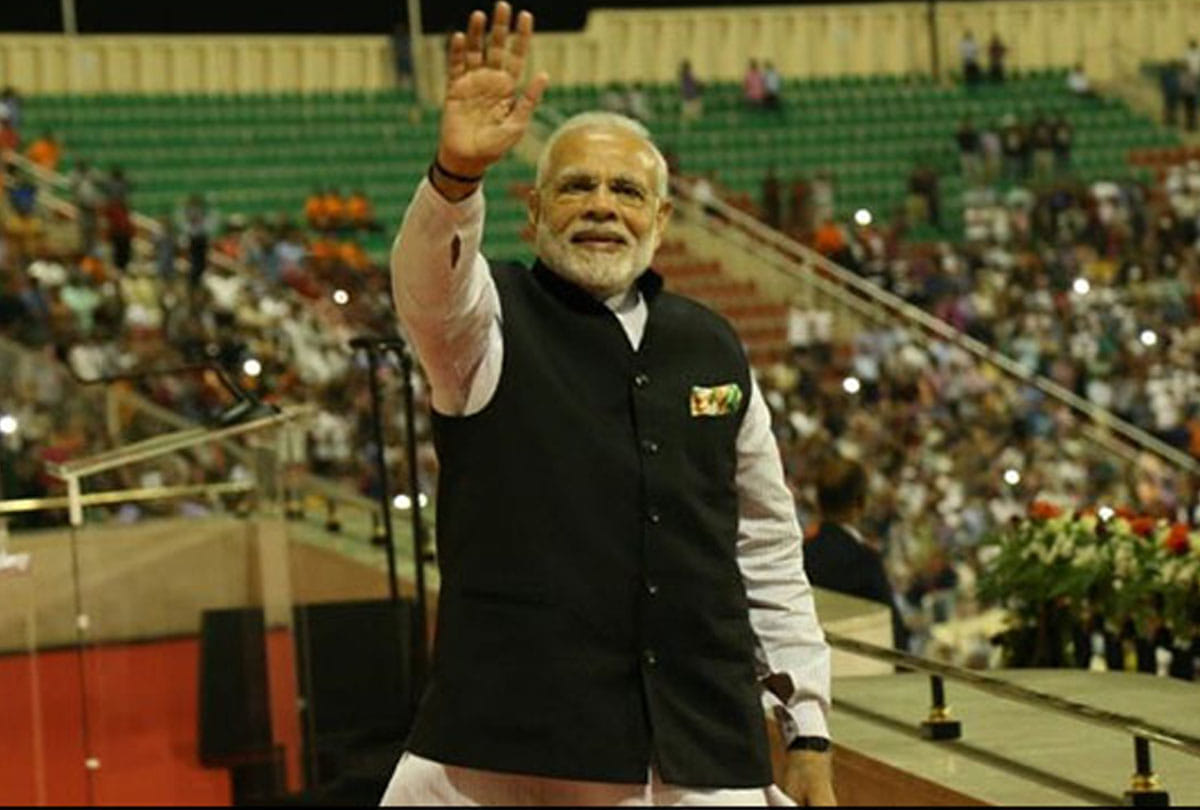Maghar is ready to welcome modi