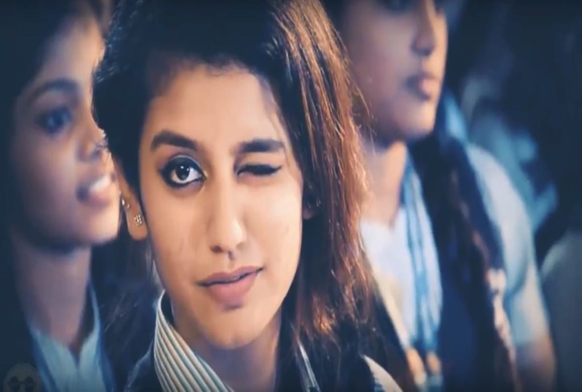 Video being viral of Priya prakash on social media