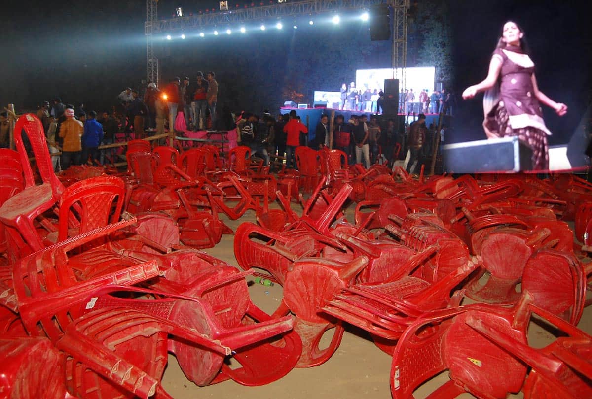 Sapna Chaudhary's program was fiercely rage in kanpur