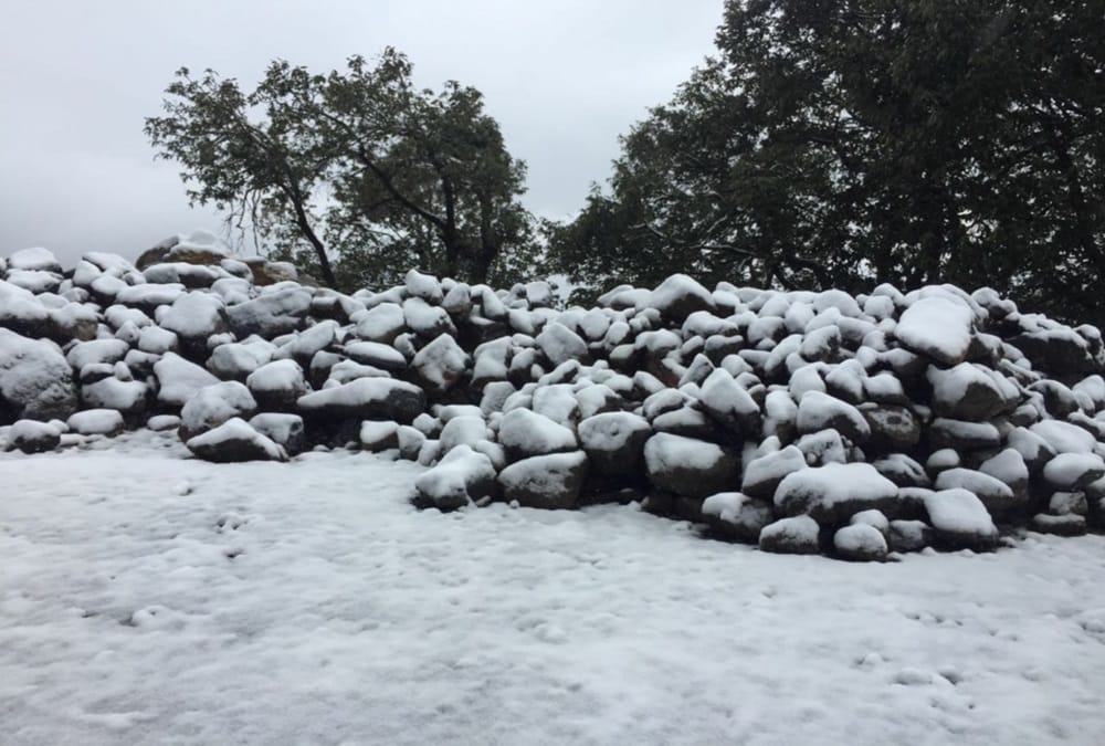 snowfall and rain holi 2018