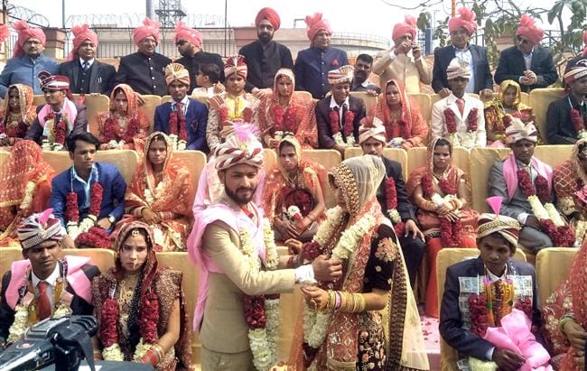 unique marriage of bjp minister vipul goyal niece tina goyal