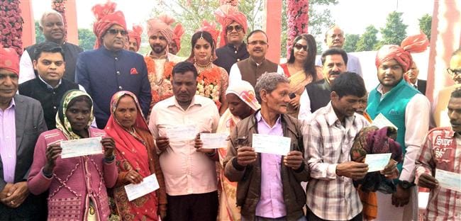 unique marriage of bjp minister vipul goyal niece tina goyal