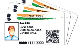 Aadhar card, DBT hanging