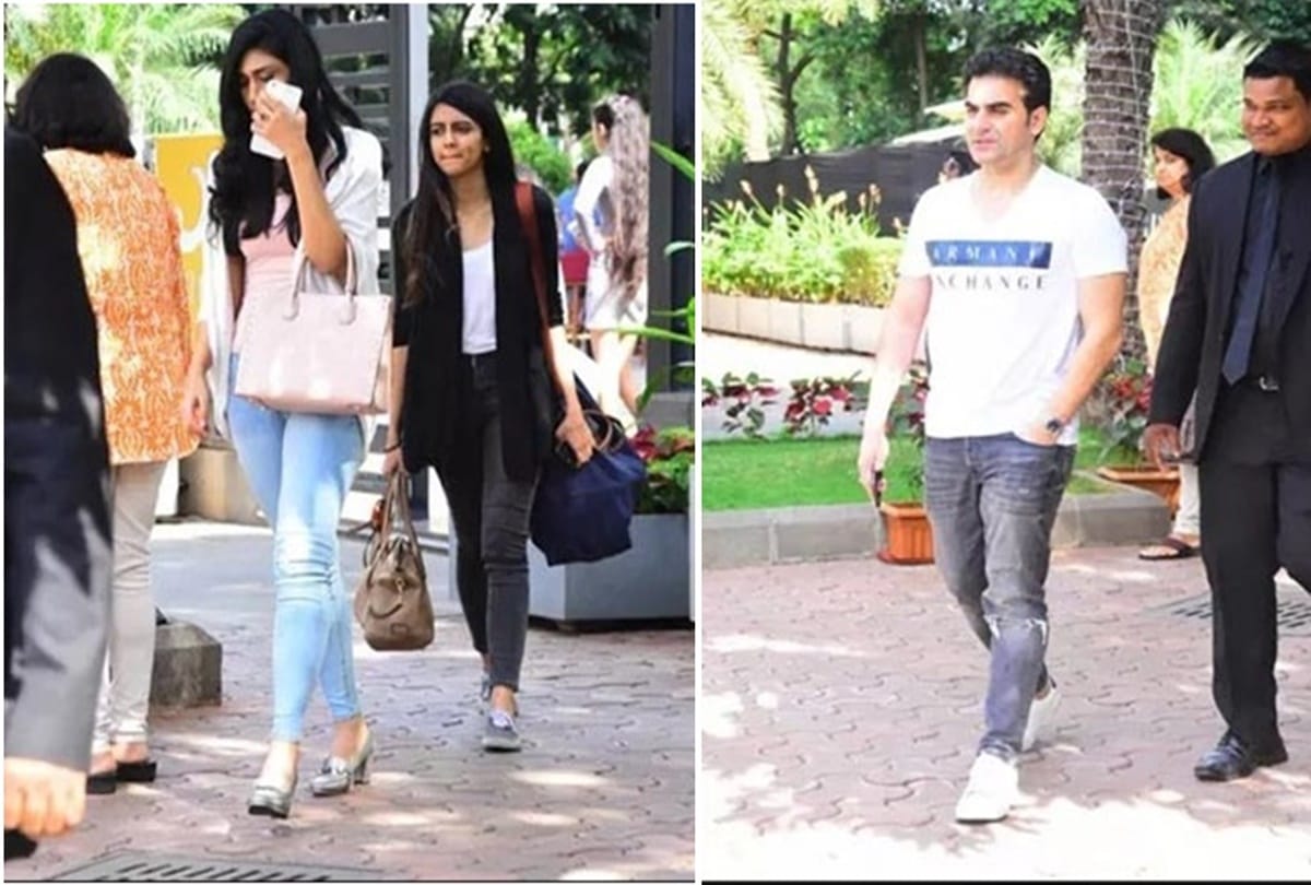 Arbaaz Khan spotted with her new girl friend