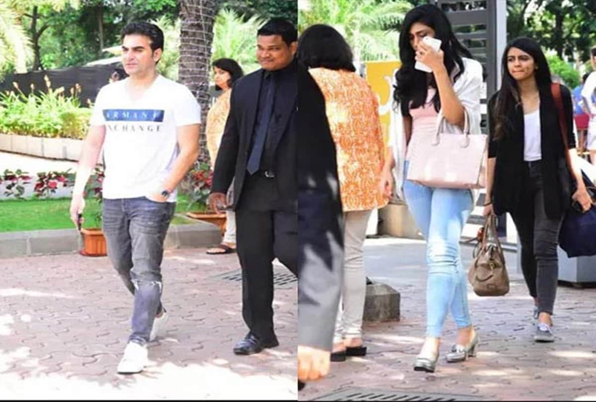 Arbaaz Khan spotted with her new girl friend