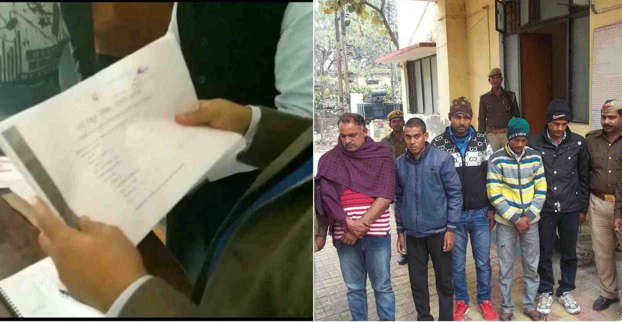 up board exam copycats gang busted in ballia