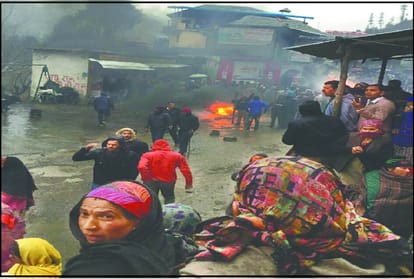 Janjahihali Dispute: Section 144 has been implemented due to protests in mandi of himachal pradesh