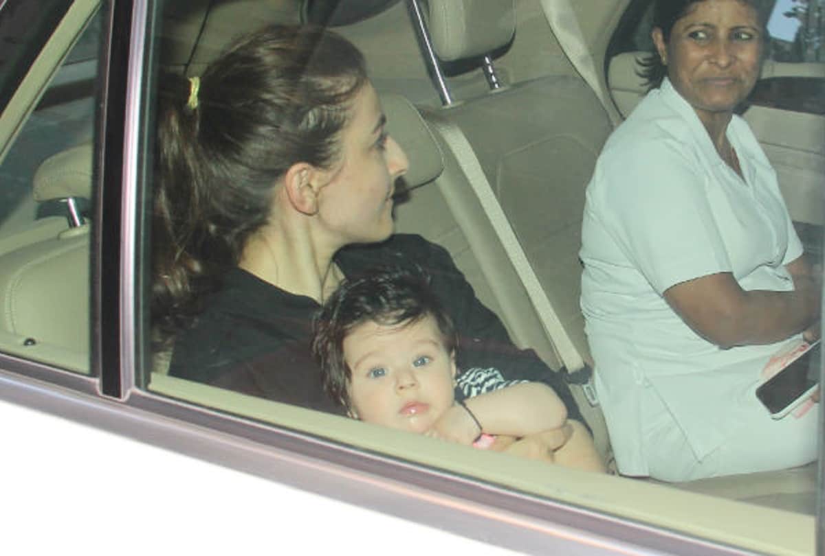 taimur ali khan sister innaya naumi kemmu out for a drive