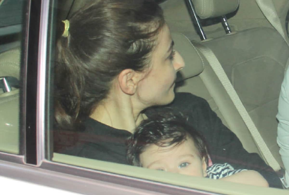 taimur ali khan sister innaya naumi kemmu out for a drive