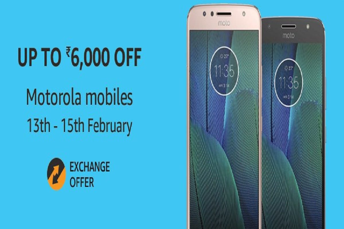 Discounts on Moto G5S Plus, Moto G5S, Moto G5 Plus, Moto G5 on Amazon