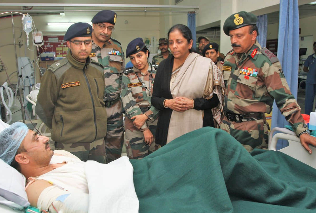  terrorist attack on sunjwan army camp defence minister nirmala sitharaman rajnath singh