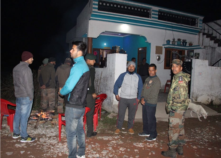  jammu sunjawn attack Martyr rakesh chandra dead body at home