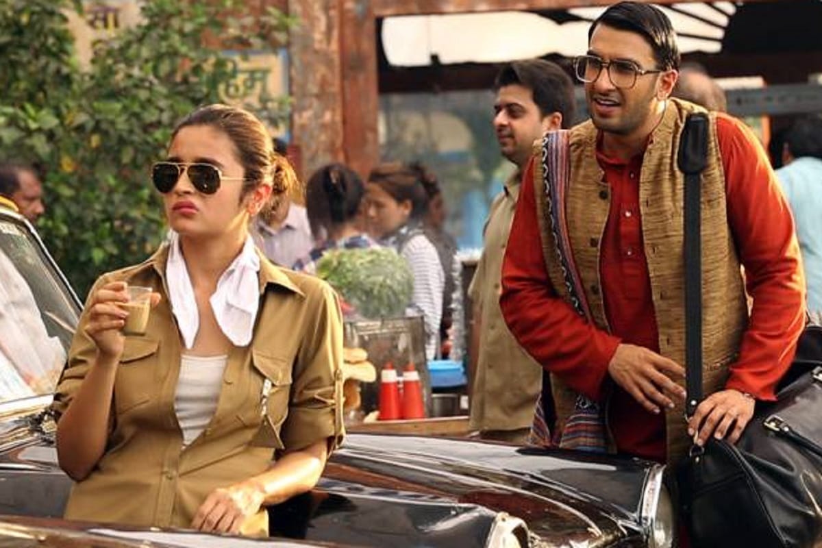Ranveer Singh trying to copy Priya Prakash Varrier wink eye style shared picture on Gully Boy set