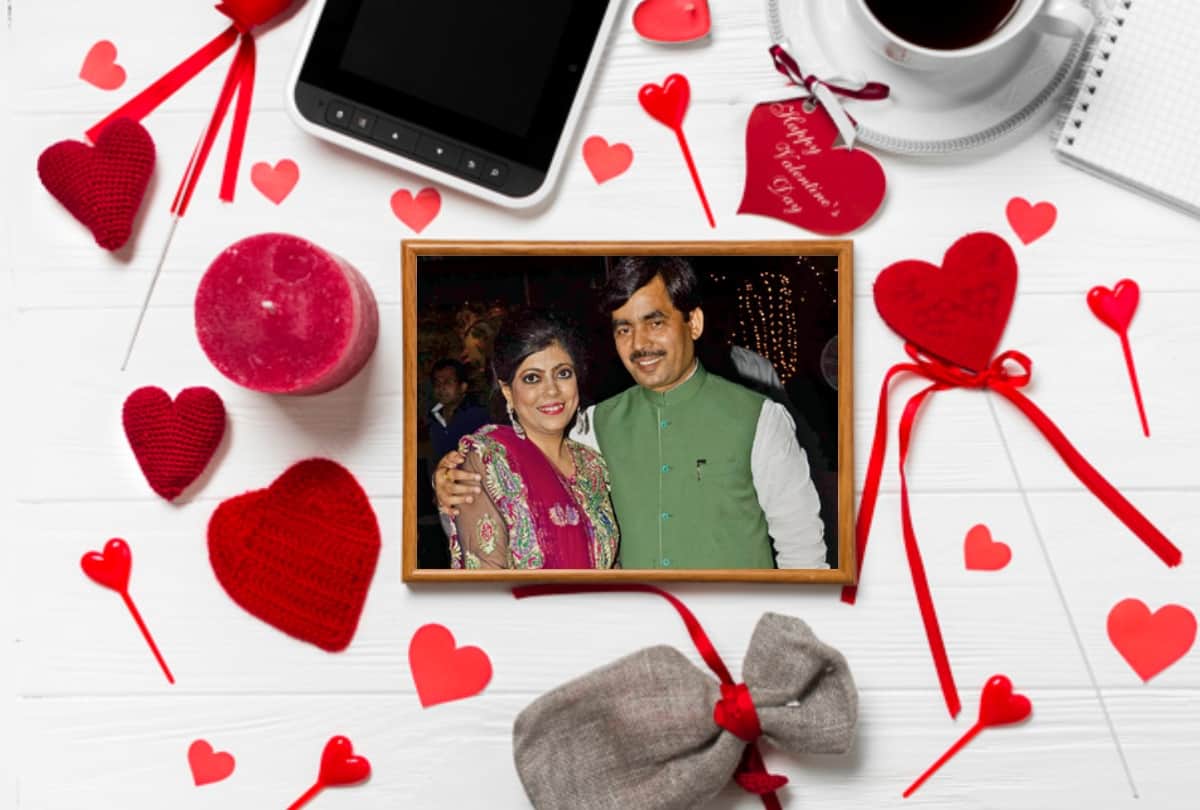 valentines day bjp leader shahnawaz hussain love story 9 years dtc bus and this how he propose