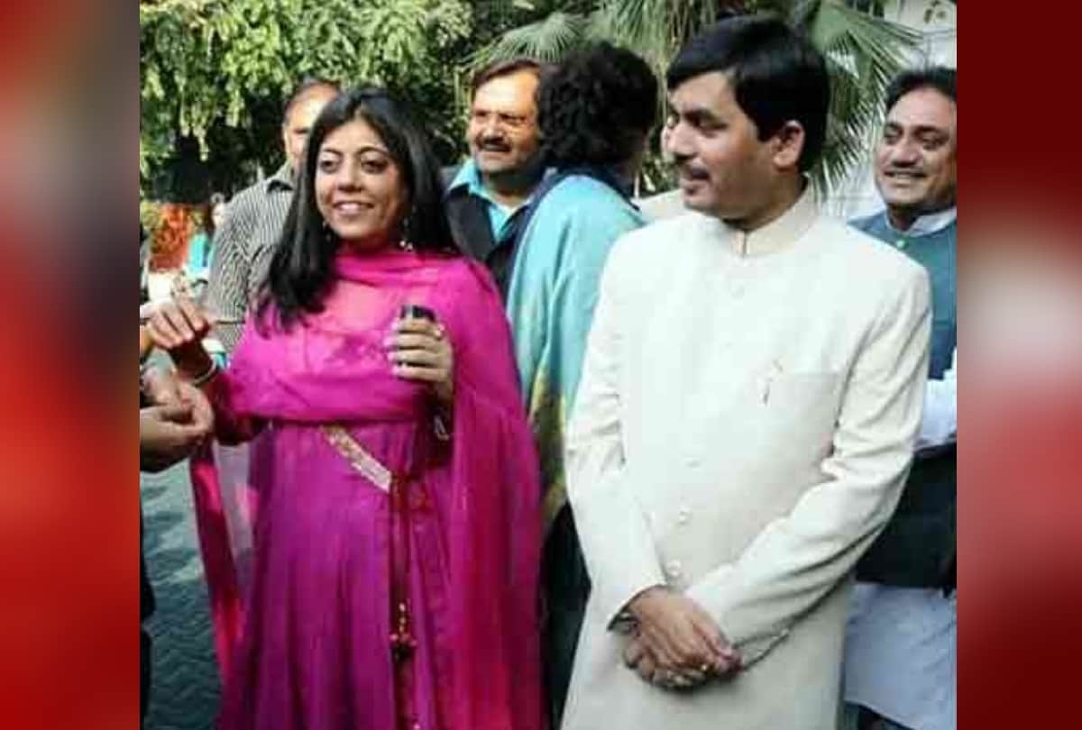 valentines day bjp leader shahnawaz hussain love story 9 years dtc bus and this how he propose