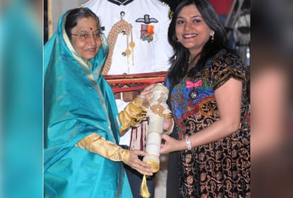 padma winner sheetal rane mahajan jumped from thirteen thousand feet with wearing a saree.