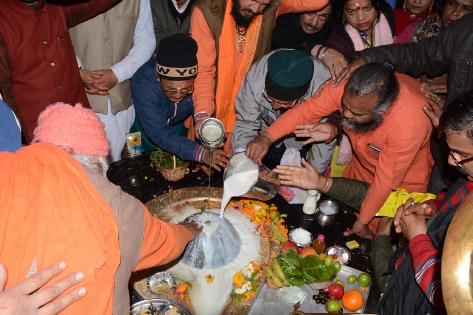 Maha Shivaratri‬ puja 2018 in lord shiva temple dehradun