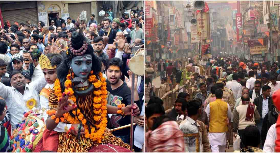 see the photos of Maha Shivratri Festival of varanasi