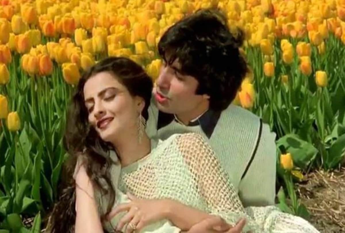 Amitabh Bachchan beat up a fan for rekha at film shooting