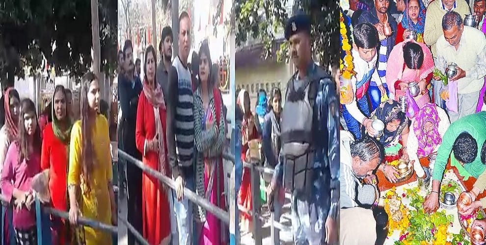 maha shivratri 2018 : thousands of pilgrims worshiping Shivling