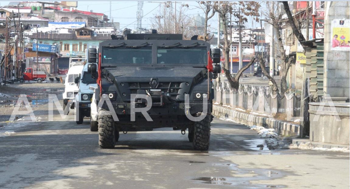CRPF BULLET PROOF CAR SHERPA, USED IN KARAN  NAGAR ENCOUNTER SRINAGAR