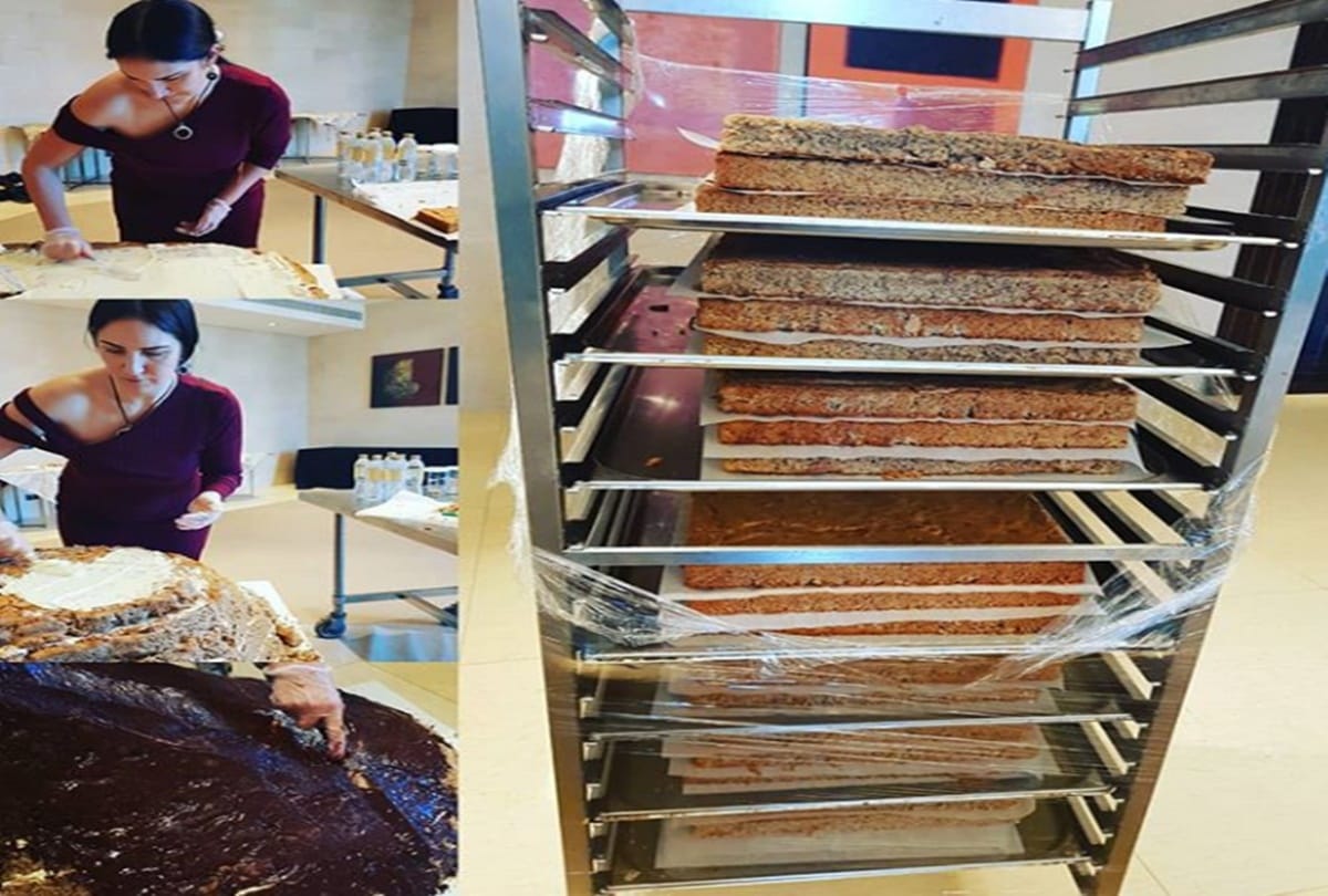 The worlds most expensive cake it looks like a wearing gown bride