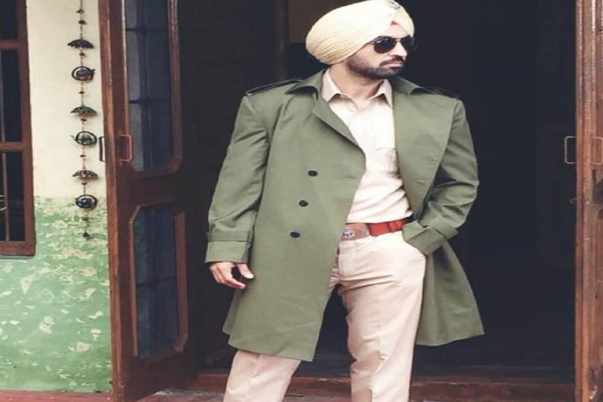 Diljit Dosanjh looks perfect in the cop avatar for Arjun Patiala, first look out