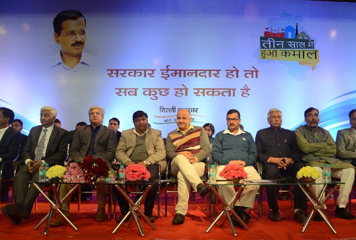 three years of aap: arvind kejriwal talked about what they did for delhi in 3 years