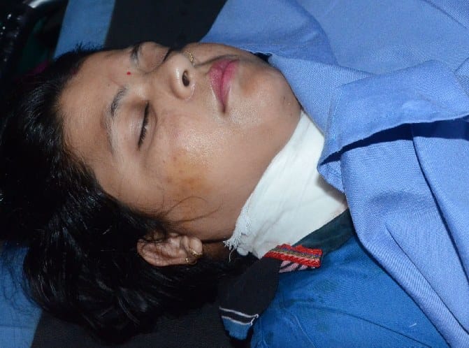 Manza cuts neck of police constable
