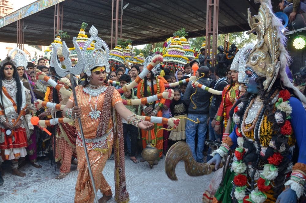 celebrated mahashivratri in mathura city