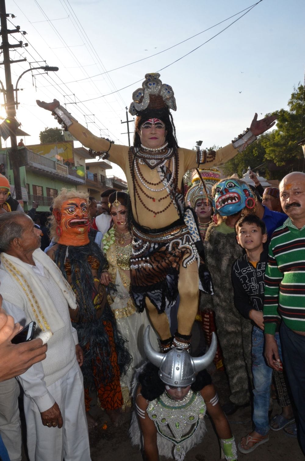 celebrated mahashivratri in mathura city