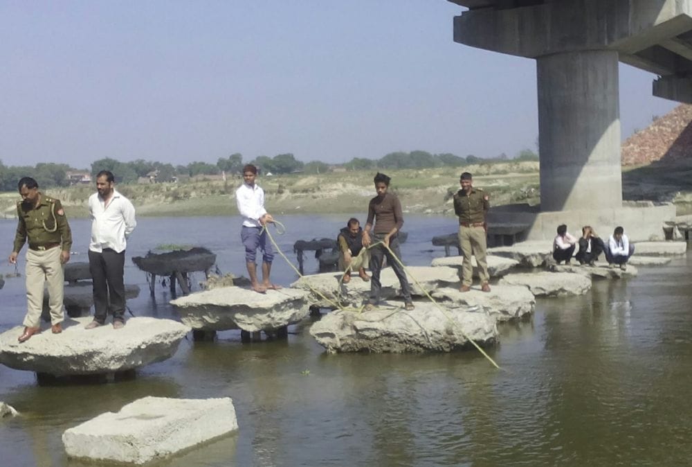 thrown into the river after killing woman