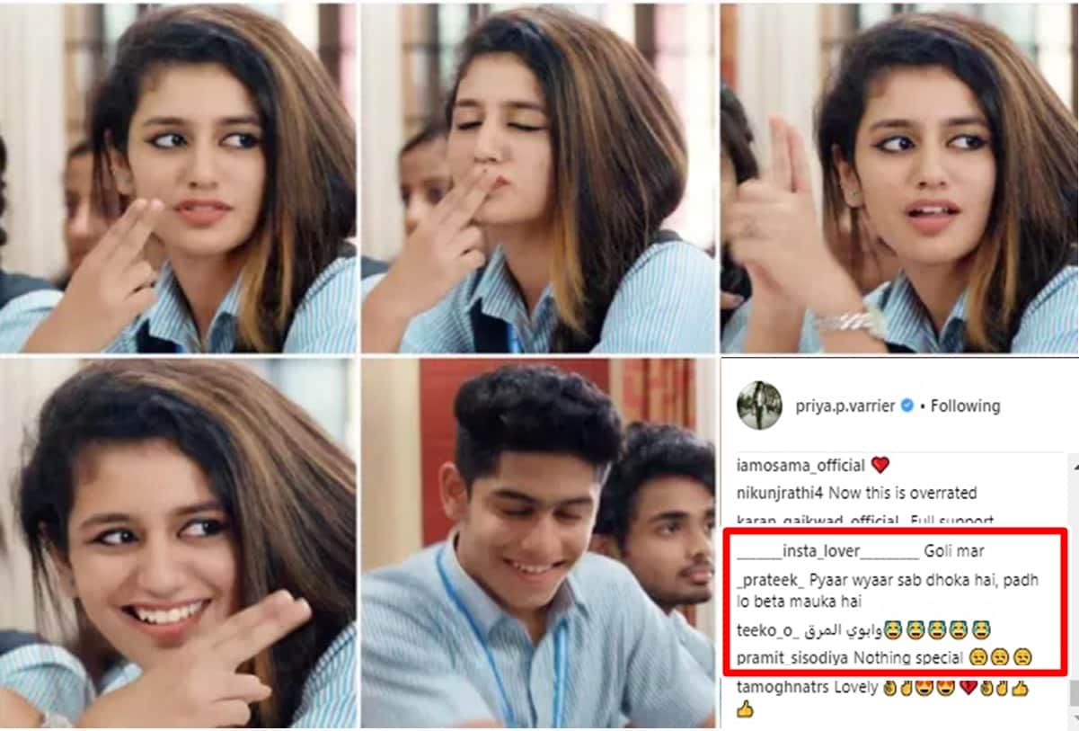 Social Media reaction after Priya Prakash posts new teaser of her film Oru adaar love