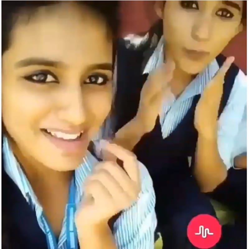 Priya Prakash Varrier break up song dubsmash is also going viral on Valentines Day