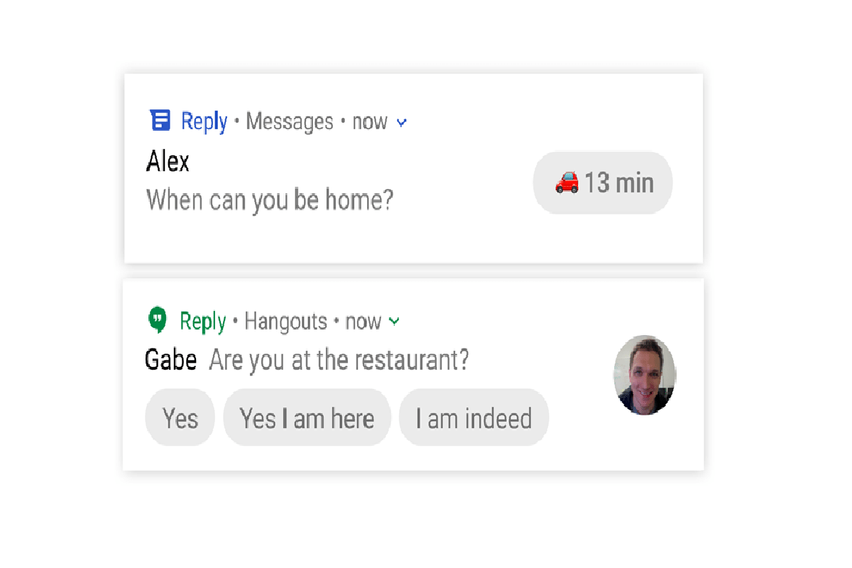 Google Testing a New App Reply for Android to Responses messages