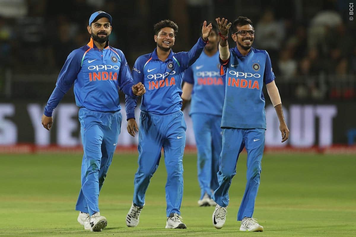rohit sharma take interview to captain virat kohli after historical series win at port elizabeth