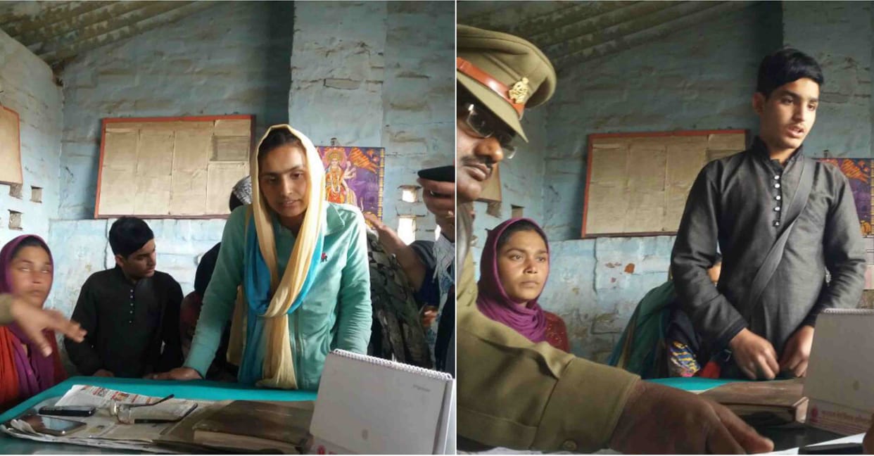 kashmiri boy and girls are caught Begging in varanasi 