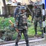 तैनात भारतीय सेना के जवान