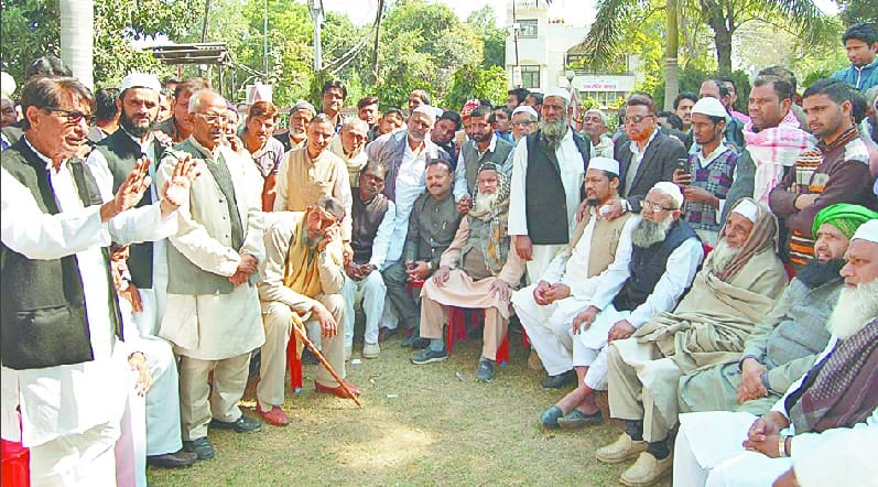 Muslim leaders from Ajit Singh in Muzaffarnagar