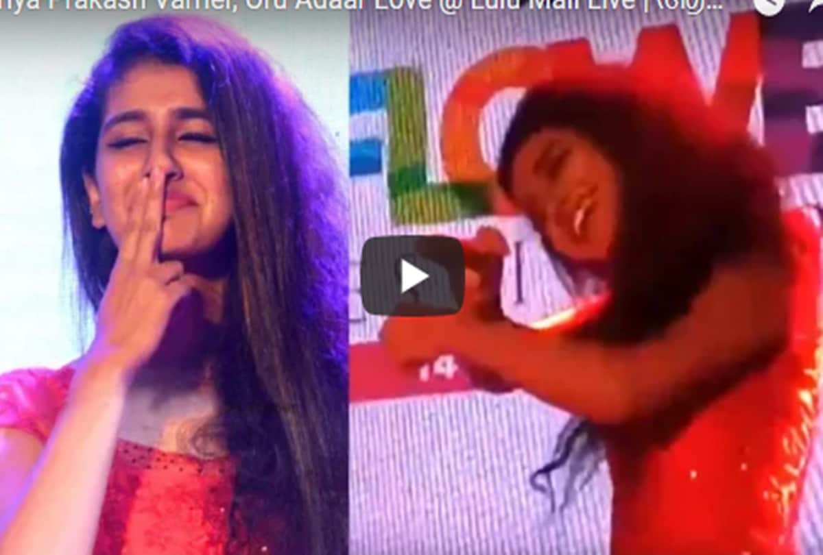 Priya Prakash Varrier and Roshan Abdul enact the Oru Adaar Love teaser LIVE