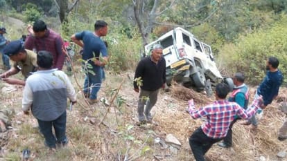 max fell into ditch at pokhari