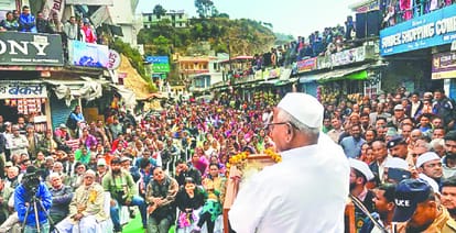 Anna hazare support smart village instead smart city