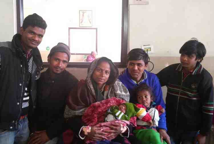 baby girl born on valentines day in amritsar