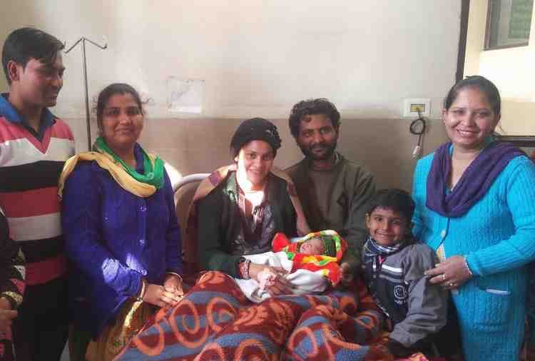 baby girl born on valentines day in amritsar
