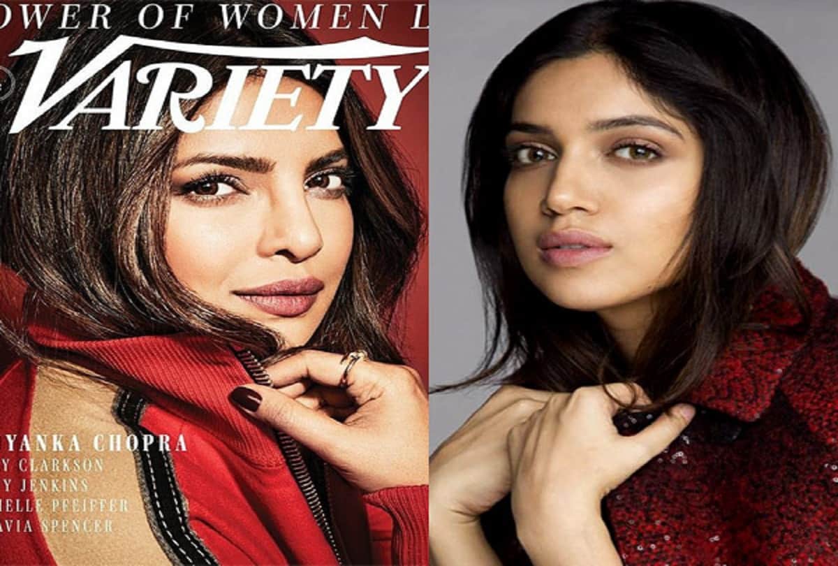 Is actress bhoomi pednekar following to priyanka chopra see the these pics