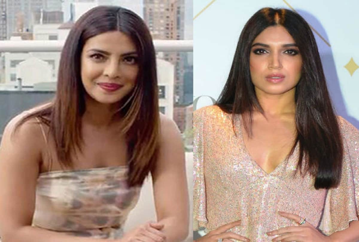 Is actress bhoomi pednekar following to priyanka chopra see the these pics