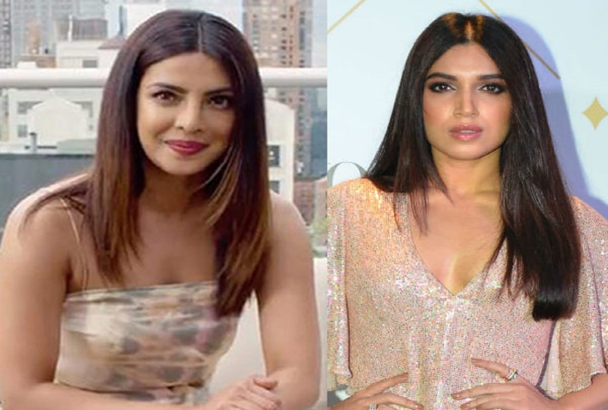 Is actress bhoomi pednekar following to priyanka chopra see the these pics