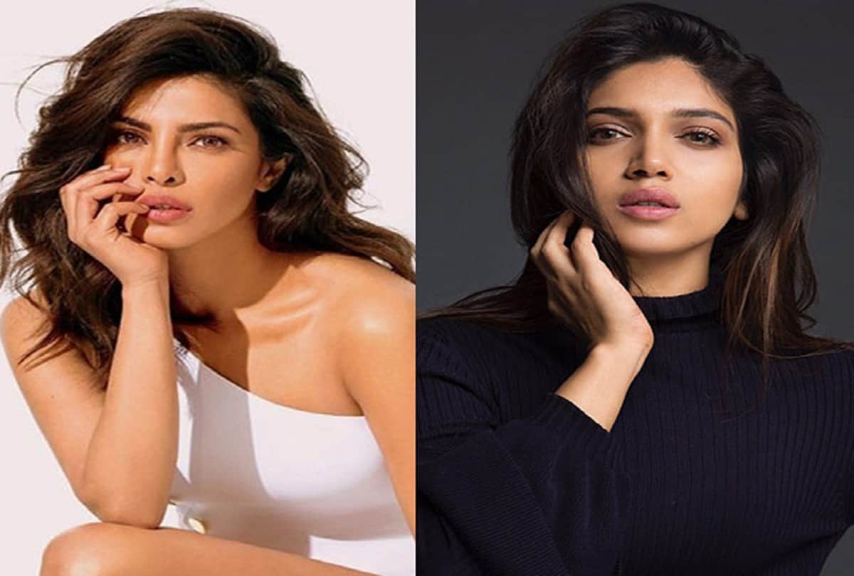 Is actress bhoomi pednekar following to priyanka chopra see the these pics